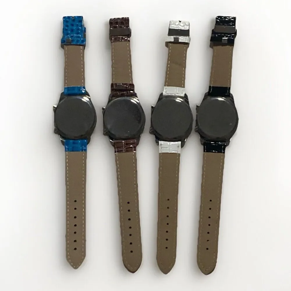 Assorted Women Wrist Watches Blue brown White Black All Working